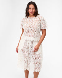 Anais Court Skirt on Alana
